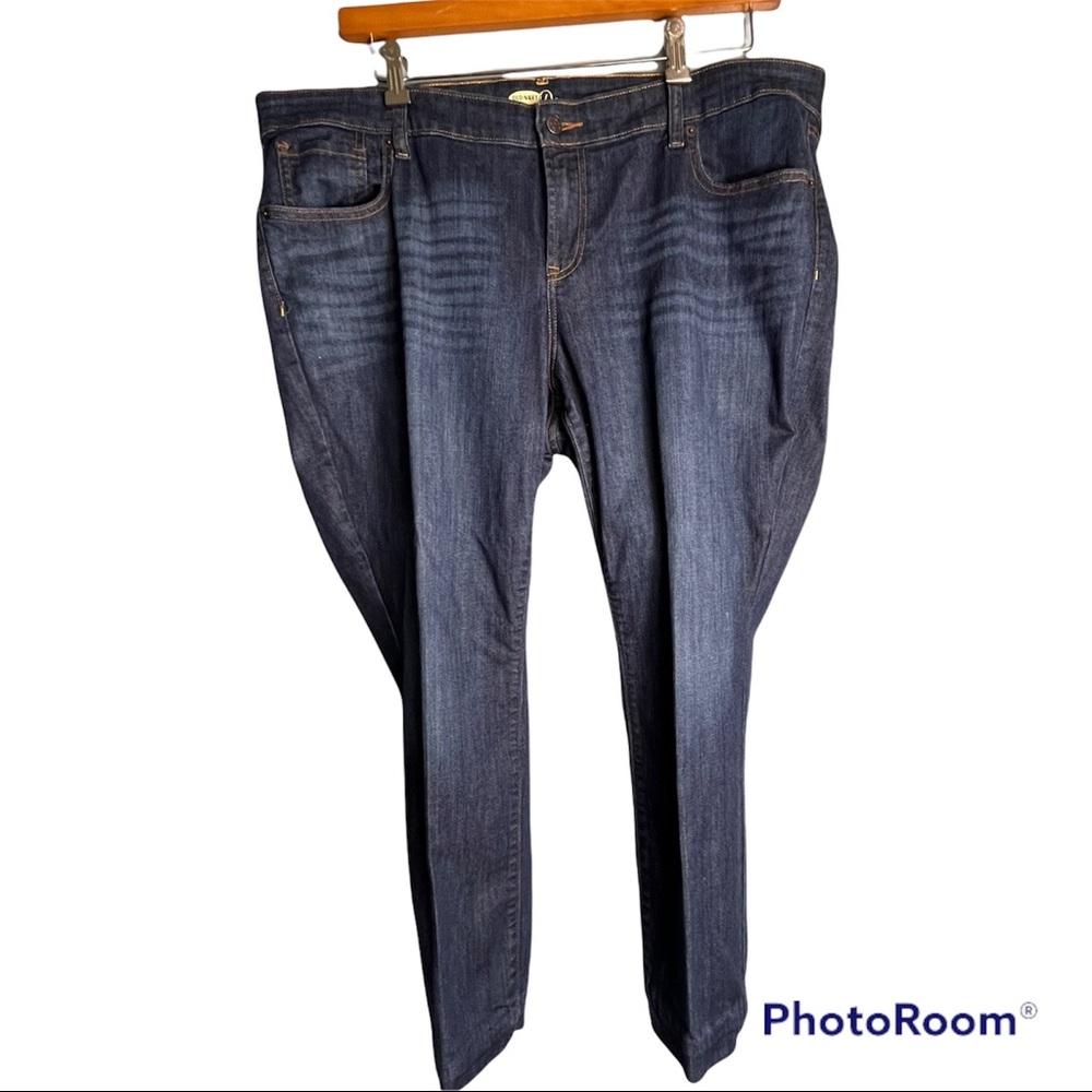 Old Navy Plus Size 18 Diva Short Denim Jeans Dark Wash